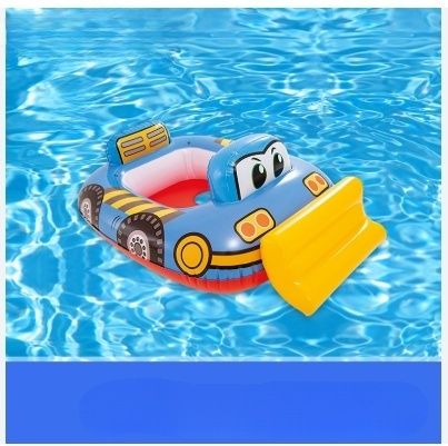 kindertales PVC Car Kiddle Swimming Float Tube Inflatable Swimming Safety Tube-picture-5