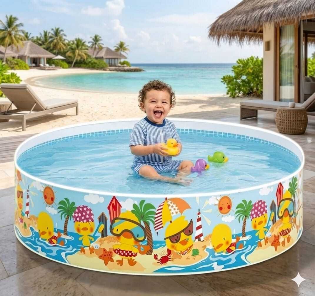 intelligent 5 Feet Non-Inflatable Kids(IND*5210) Swimming Pool Inflatable Swimming Pool-picture-26