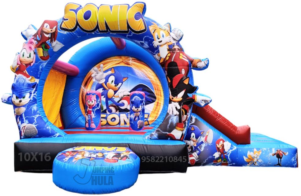 Inflatable Slide Bouncy Unique Theme (10 x16 Feet ) Inflatable Hoppers & Bouncer