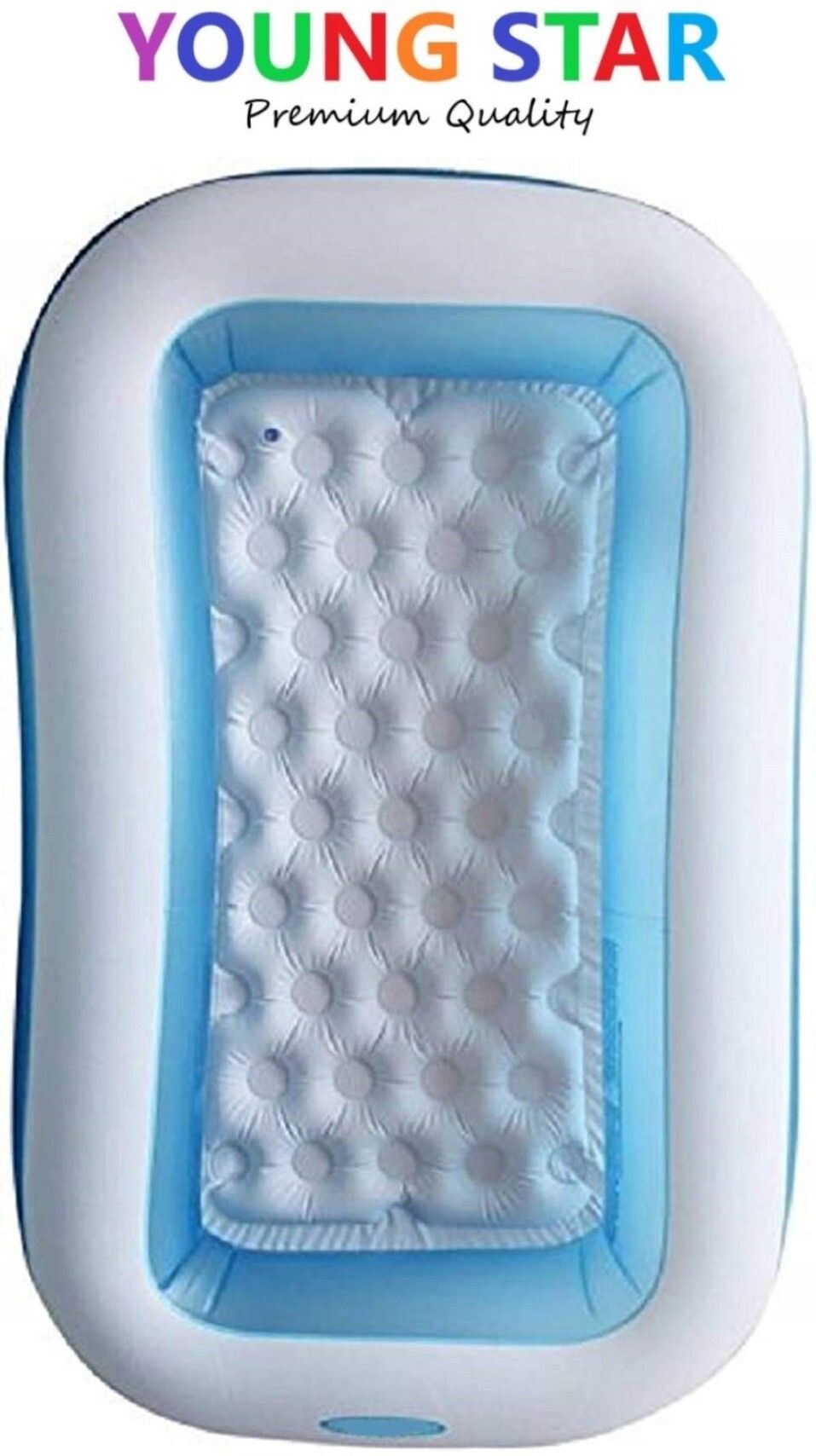 PREMIUM 5.5 Fts LENGTH AND 1.1 Fts WIDTH RECTANGULAR WATER SWIMMING POOL Inflatable Swimming Pool, Inflatable Toy Pump-image-19