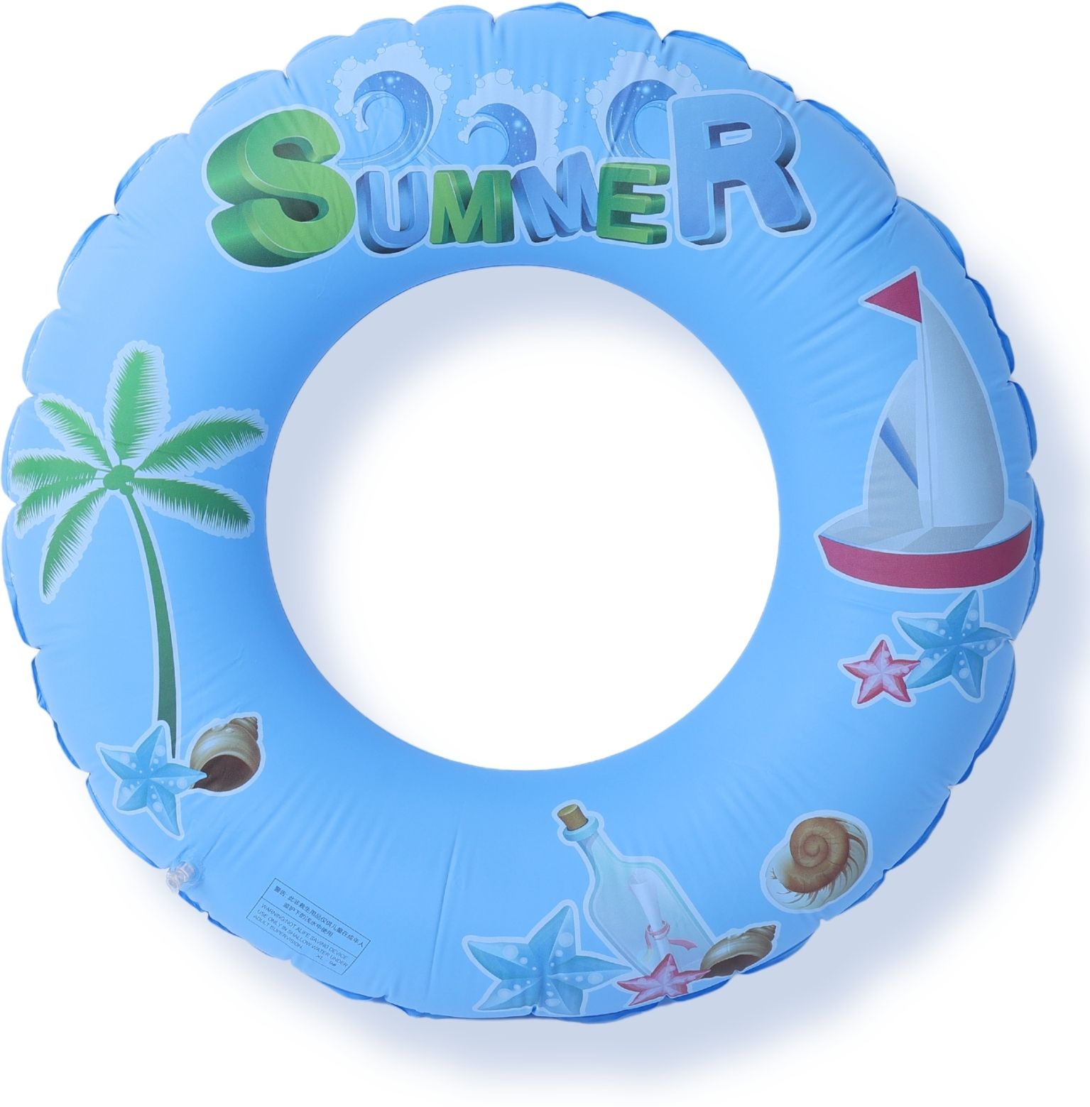 Pool Swimming Ring 90cm Inflatable Swim Tube for Kids - Print May Vary Inflatable Swimming Safety Tube, Swimming Pool, Pool Accessory-image-10