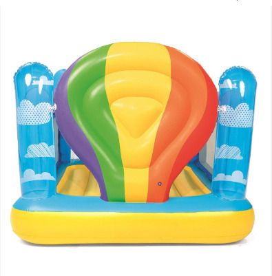 kindertales Kids Toy Indoor Inflatable(IND*35378) Hot Air Balloon With Free Electric Pump Inflatable Hoppers & Bouncer-picture-15