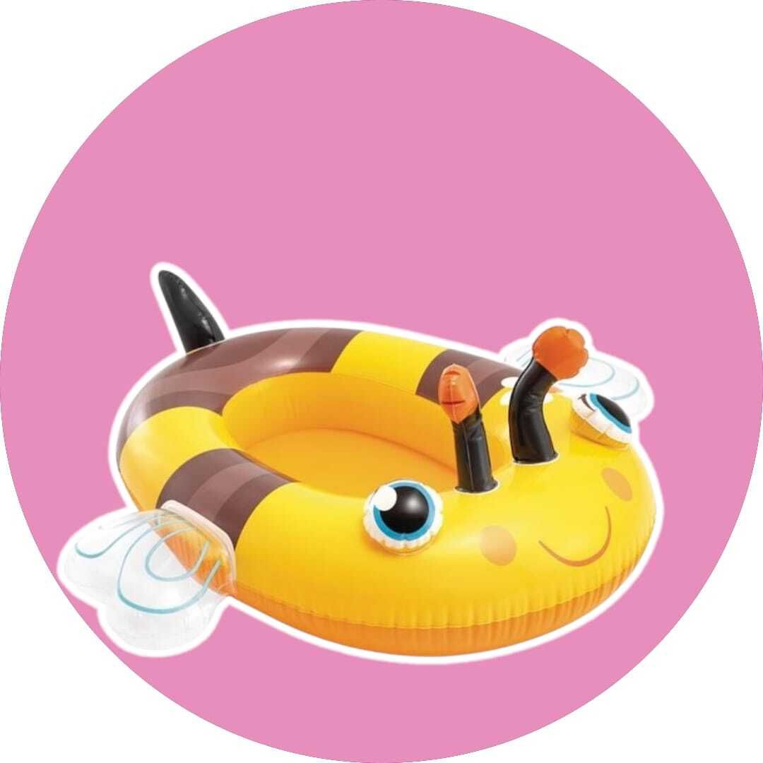 hornflow Kids Children Bee Pool Float(IND*7914) Swimming Inflatable Swimming Safety Tube-picture-27