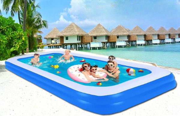 Summer Bath 8.7 Tub(IND*96503) with Free Electric pump Inflatable Swimming Pool-image-2