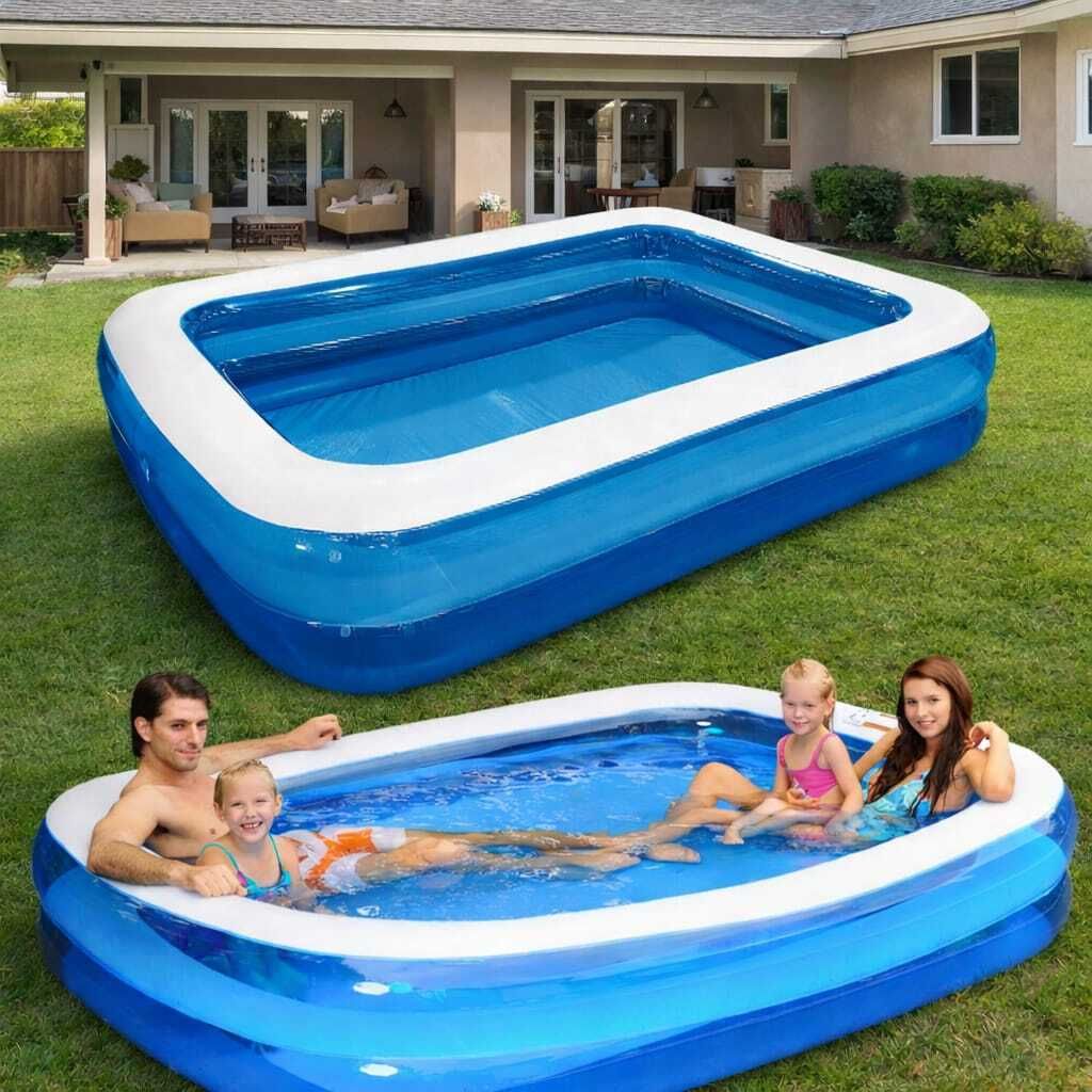 hornflow with Free Electric pump Kids and Adults (IND*9807)Swimming 8.7 Pool Inflatable Swimming Pool-picture-14