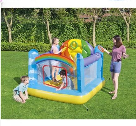 Kids Toy Indoor Inflatable(IND*3598) With Free Electric Pump Hot Air Balloon Inflatable Hoppers & Bouncer