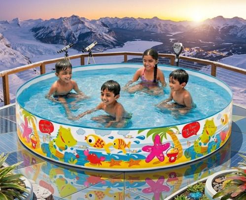 tiny tales Kids Water Swimming(IND*851) Pool Bath Toy Inflatable Swimming Pool-picture-17