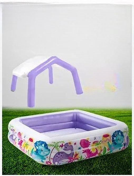 kindertales Sun Shade inflatable children's(IND*9245) pool Inflatable Swimming Safety Tube-picture-28