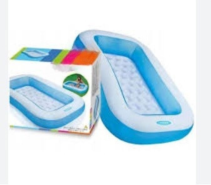 5ft blue Swimming Pool (IND*7463) Bath Tub Inflatable Swimming Pool-image-35