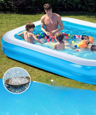 Summer Swimming Bath 8.7 Tub(IND*9613) with Free Pump Inflatable Swimming Pool-image-11