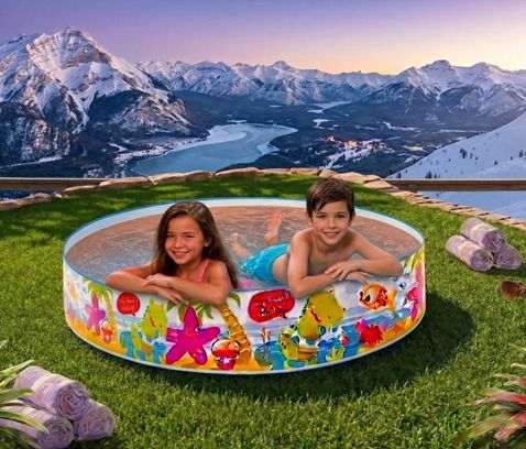 tiny tales 4 Feet Kids Water Bath Tub(IND*1805) Swimming Pool Inflatable Swimming Pool-picture-15