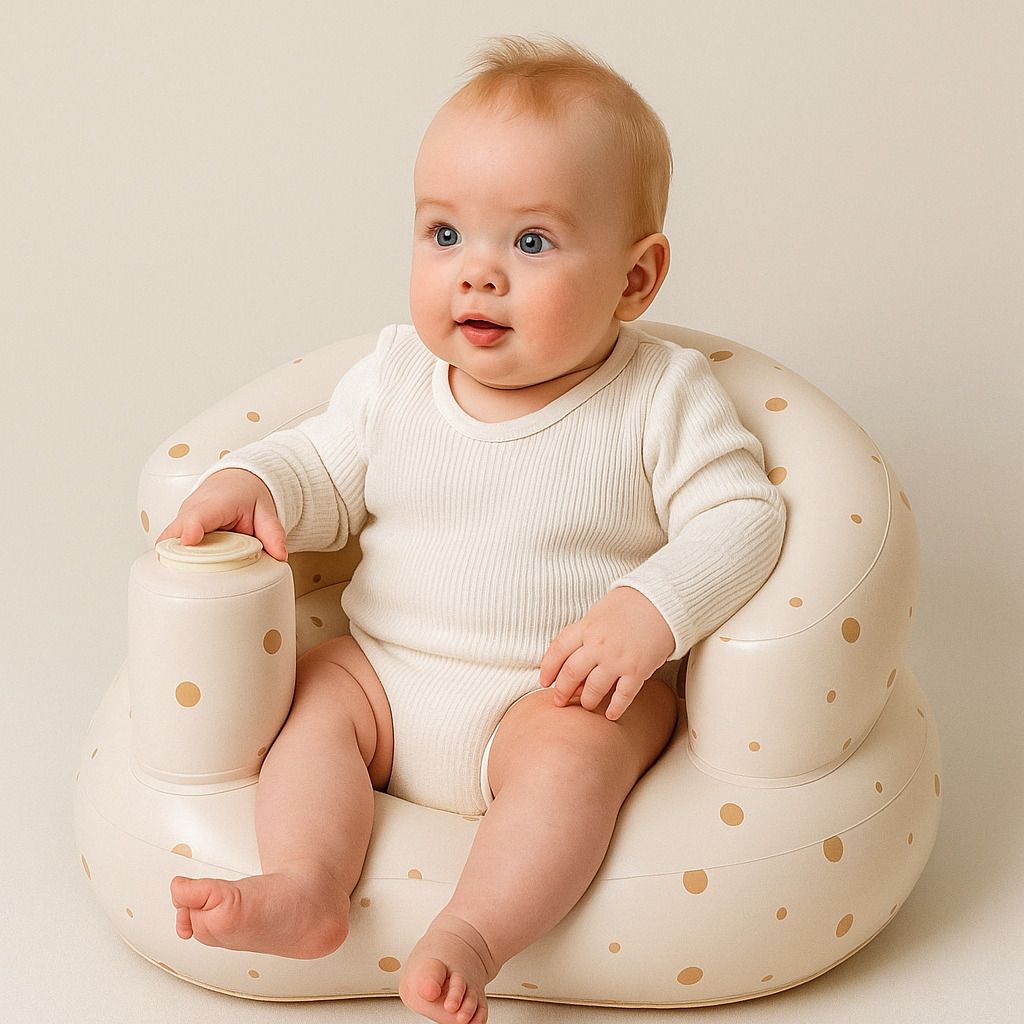 Inflatable Baby Sofa Seat with Backrest Inflatable Sofa/ Chair