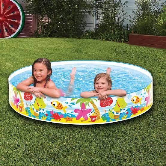 tiny tales Kids Water Swimming(IND*83) Pool Bath Toy Inflatable Swimming Pool-picture-45