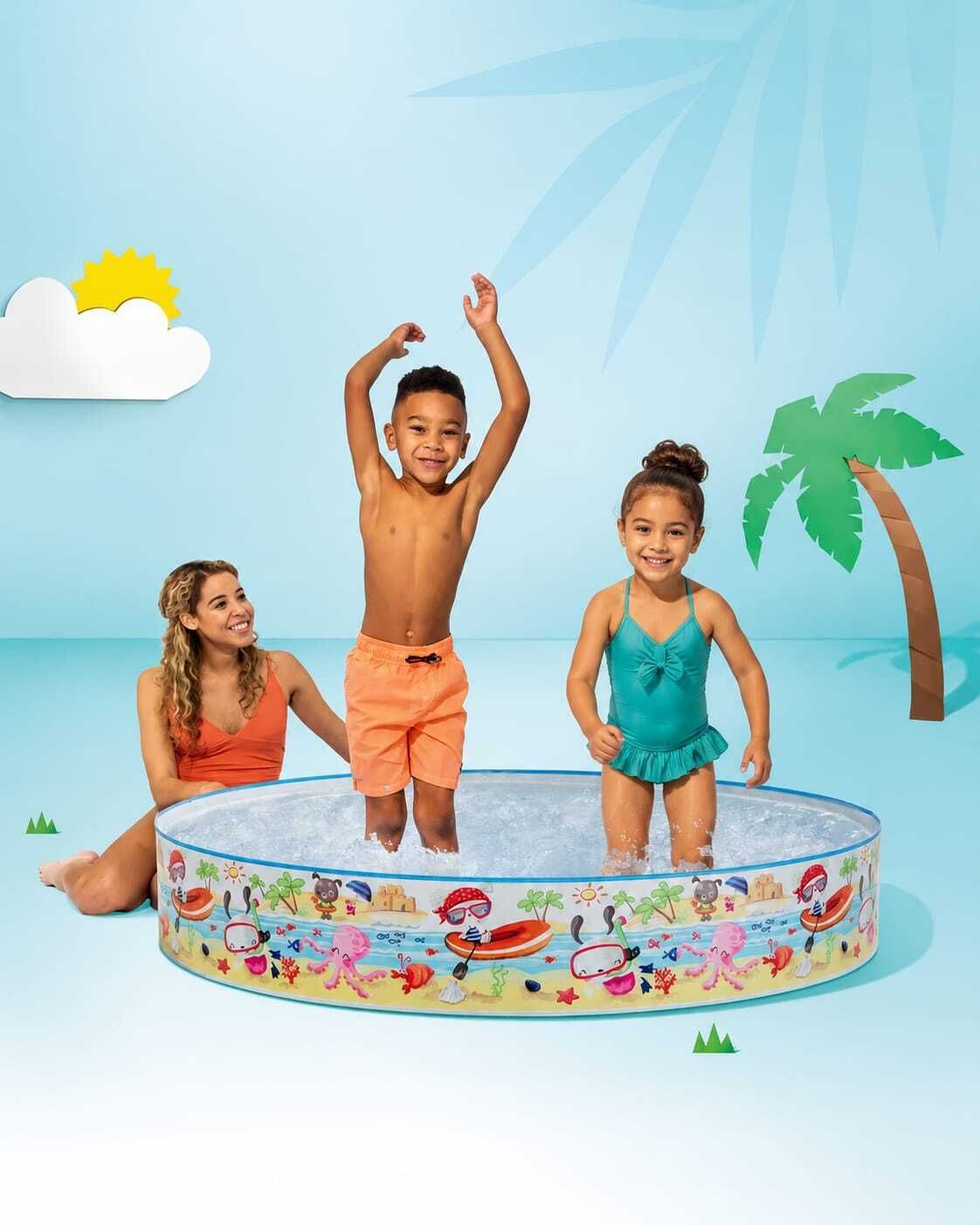 intelligent Summer Special 5 feet Kid (IND*10217)Swimming Pool Inflatable Swimming Pool-picture-10