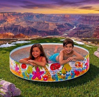 tiny tales 4 Feet Kids Water Bath Tub(IND*5) Swimming Pool Inflatable Swimming Pool-picture-35