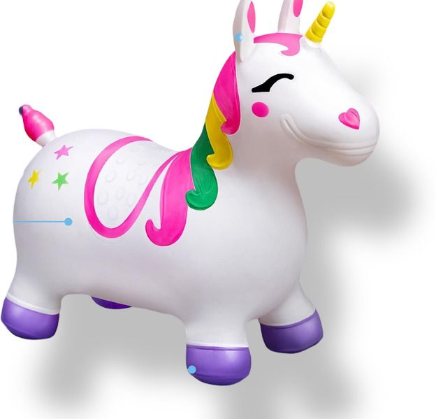 my baby love a perfect care Jumping and Riding Horse Bouncing Hopper Animal Toy Inflatable Inflatable Toy Pump-picture-17
