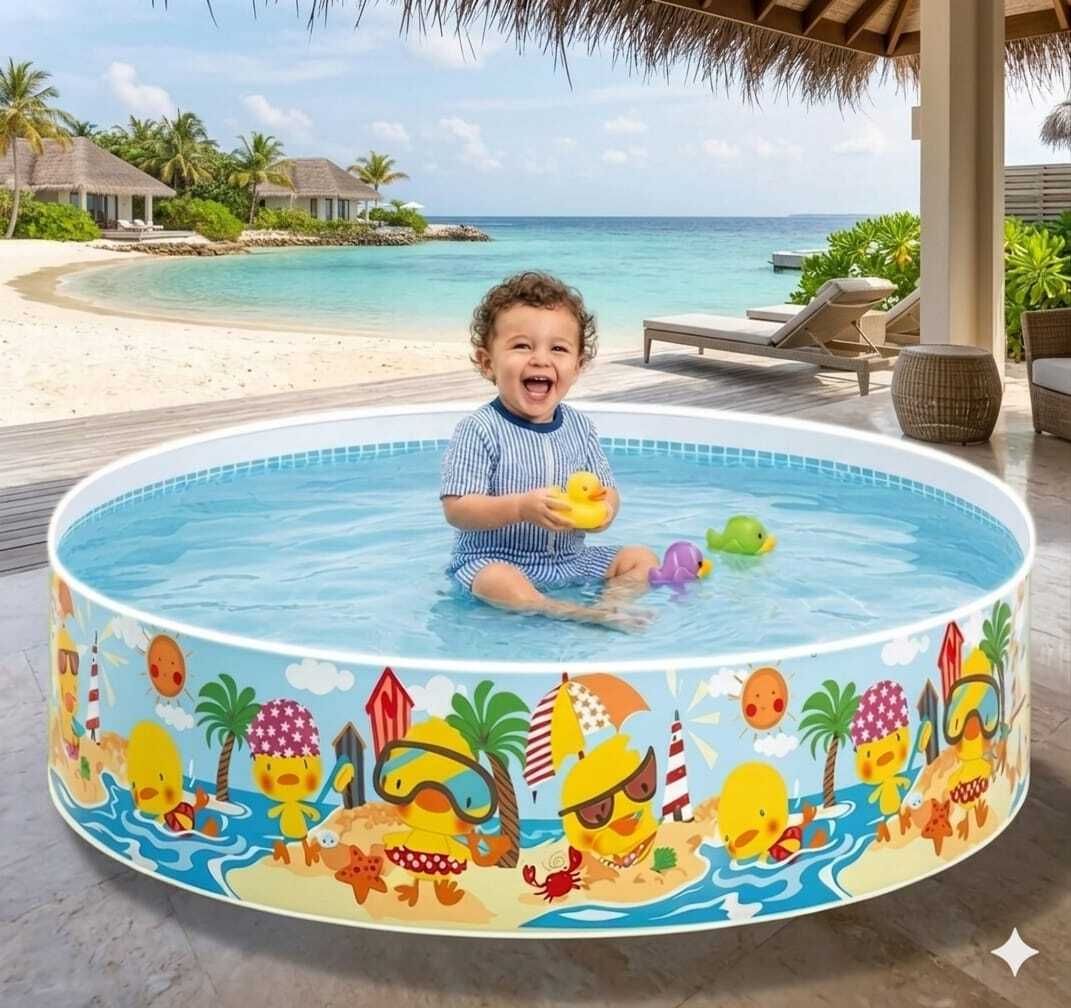 intelligent Summer Special 5 feet Kid (IND*17)Swimming Pool Inflatable Swimming Pool-picture-3