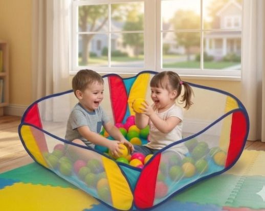kindertales Ball Tub Play Pool for(IND*5130) Boys and Girls Balls Inflatable Ball Pits-picture-25