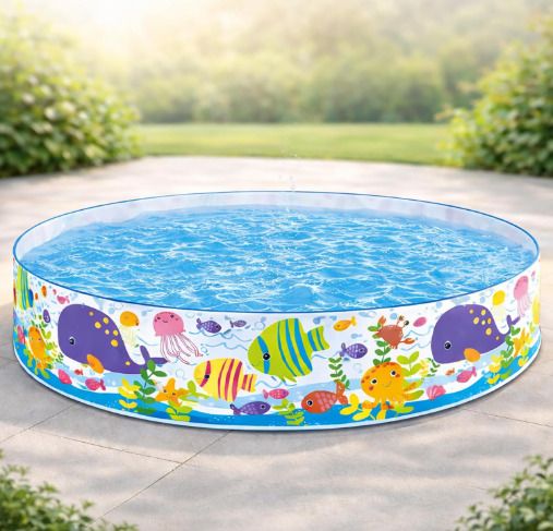 tiny tales 4 Feet Kids Water Bath Tub(IND*55) Swimming Pool Inflatable Swimming Pool-picture-15