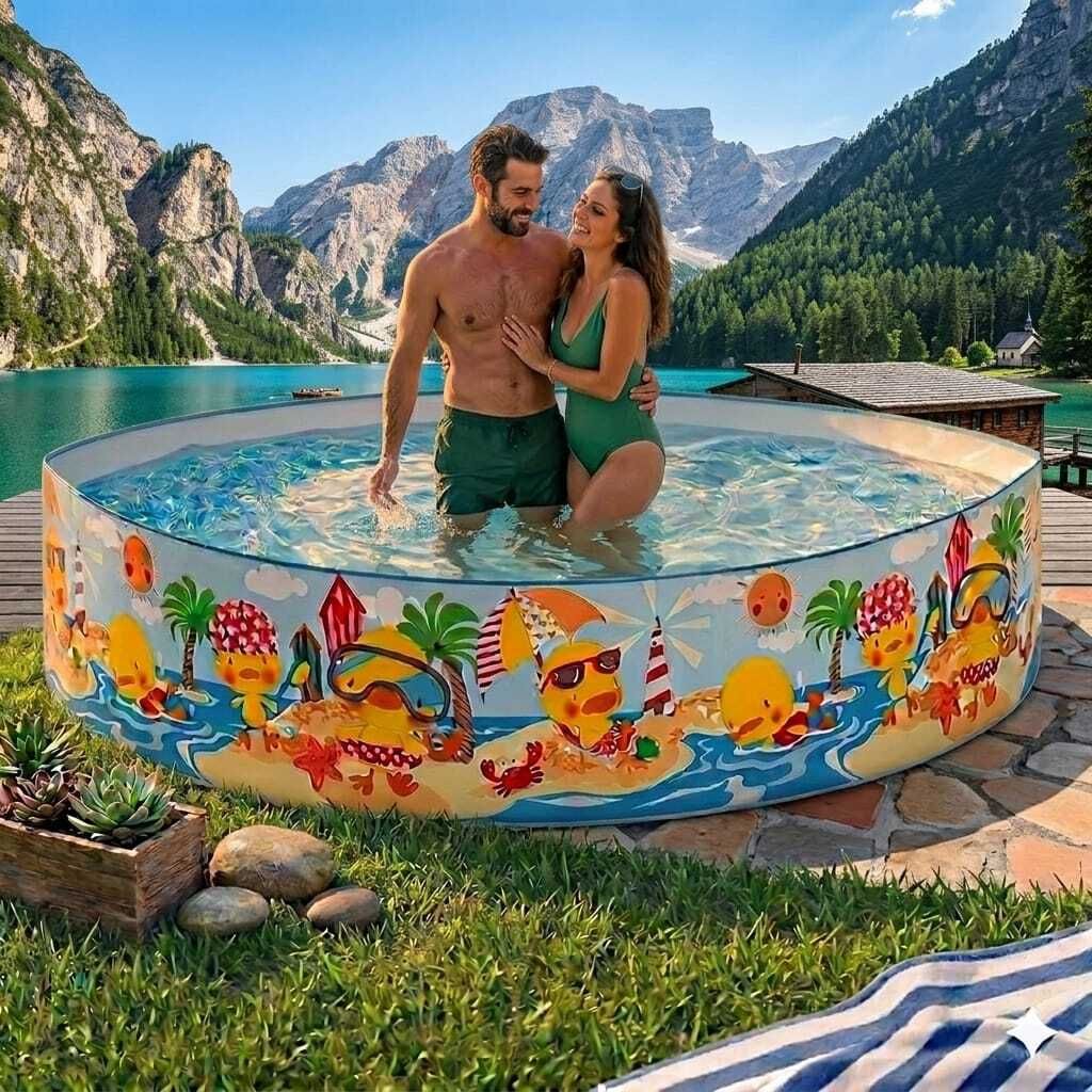 intelligent 5 Feet Non-Inflatable Kids(IND*551) Swimming Pool Inflatable Swimming Pool-picture-15