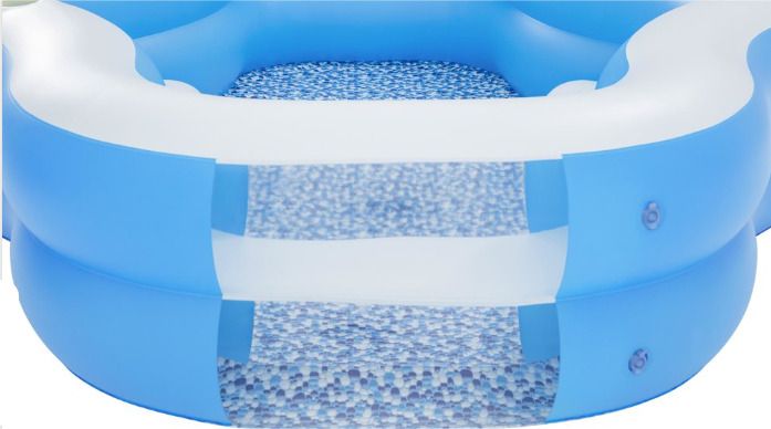 Inflatable Pool 270 x 198 x 51 cm Swimming Pools with free pump Inflatable Swimming Pool-image-29
