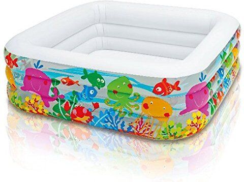 tinytales 57471 Portable (IND*012) Sea Aquarium Pool With Pump Inflatable Swimming Pool-picture-14