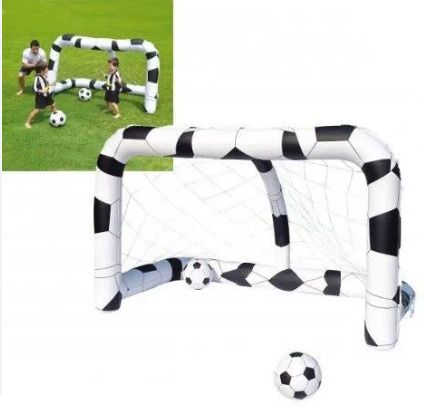 Inflatable (IND*59) Soccer Net : Sports, Fitness & Outdoors (Multicolor) Inflatable Hoppers & Bouncer-image-46