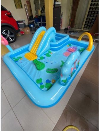 tiny tales Play Summer Water Park Pool With Free Electric Pump Inflatable Swimming Pool-picture-11