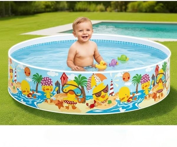 5 feet Round Pool(IND*7210) Baby Bath Tub for kids Inflatable Swimming Pool-image-45