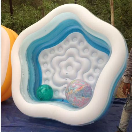Wading (IND*81) Pool Sunmer Fun Swim Centre With Free Pump Inflatable Swimming Pool-image-10