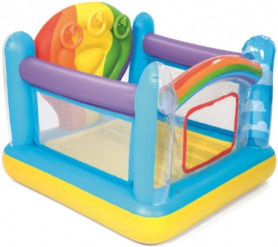 Kids(IND*98743) Bouncy Castle, 1.80 m x 86 cm With Free Electric Pump Inflatable Hoppers & Bouncer