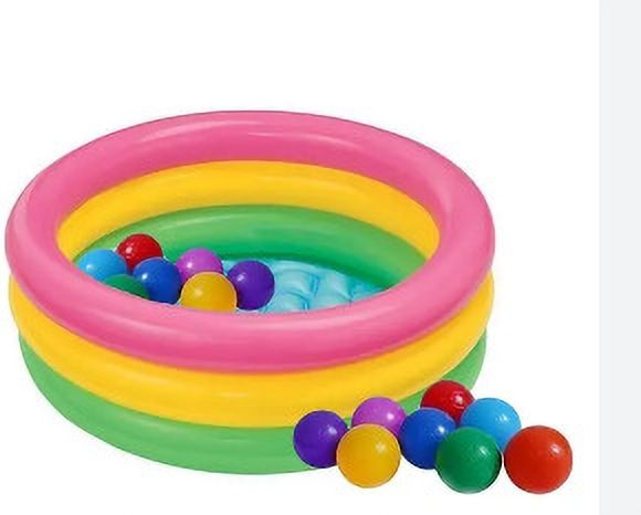 hornflow 3Feet Summer Special Inflatable Kid Swimming Pool, Baby Bath With Free Pump Inflatable Swimming Pool-picture-25