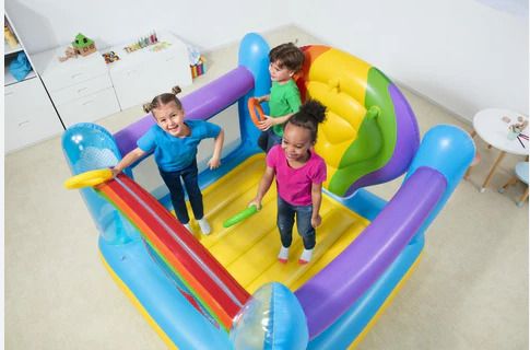 Kids Toy Amusement Indoor Inflatable(IND*39978) With Free Electric Pump Inflatable Hoppers & Bouncer