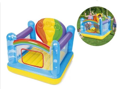 Bestway Inflatable Bouncy(IND*39371) Castle Hot Air With Free Electric Pump Inflatable Hoppers & Bouncer