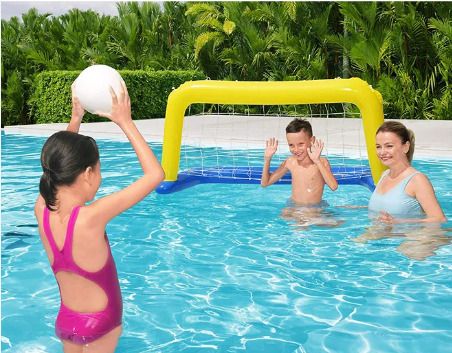 hornflow Inflatable (IND*90) Water Polo Frame Multicolor Inflatable Hoppers & Bouncer-picture-44