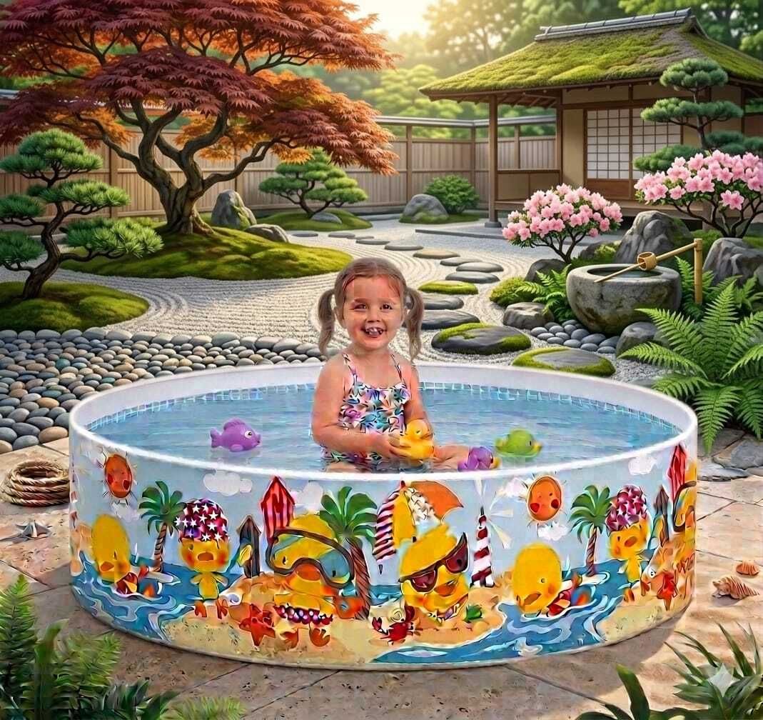 intelligent 5 Feet Non-Inflatable Kids(IND*557) Swimming Pool Inflatable Swimming Pool-picture-44