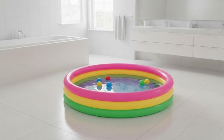 Baby 3 Feet Inflatable Pool for Kids – Soft PVC 3 Layer Round Pool Inflatable Swimming Pool-image-39