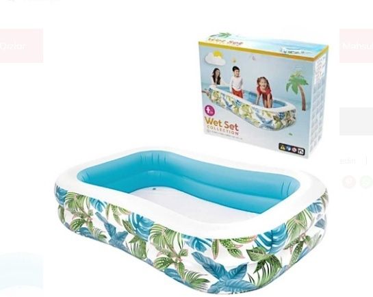 hornflow Tropical (IND*6523) Swim Center Family Pool With Free Electric Pump Inflatable Swimming Pool-picture-17