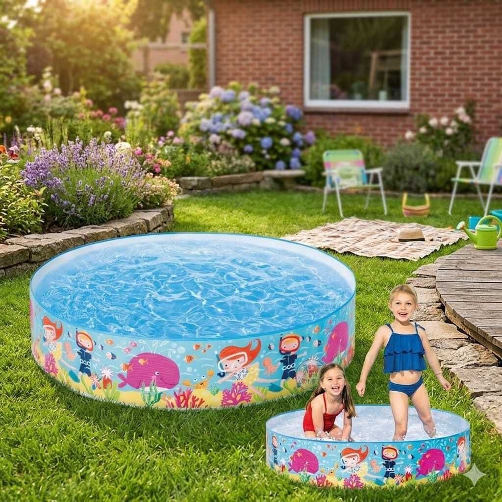 kindertales fun Inflatable Swimming(IND*387) Pool (Multicolor) Inflatable Swimming Pool-picture-23