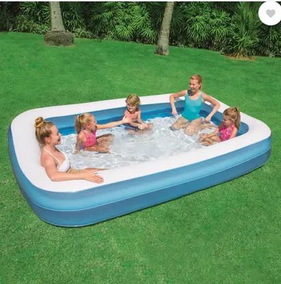 Summer Swimming Bath Tub(IND*96103) 8.7 with Free Pump Inflatable Swimming Pool-image-12