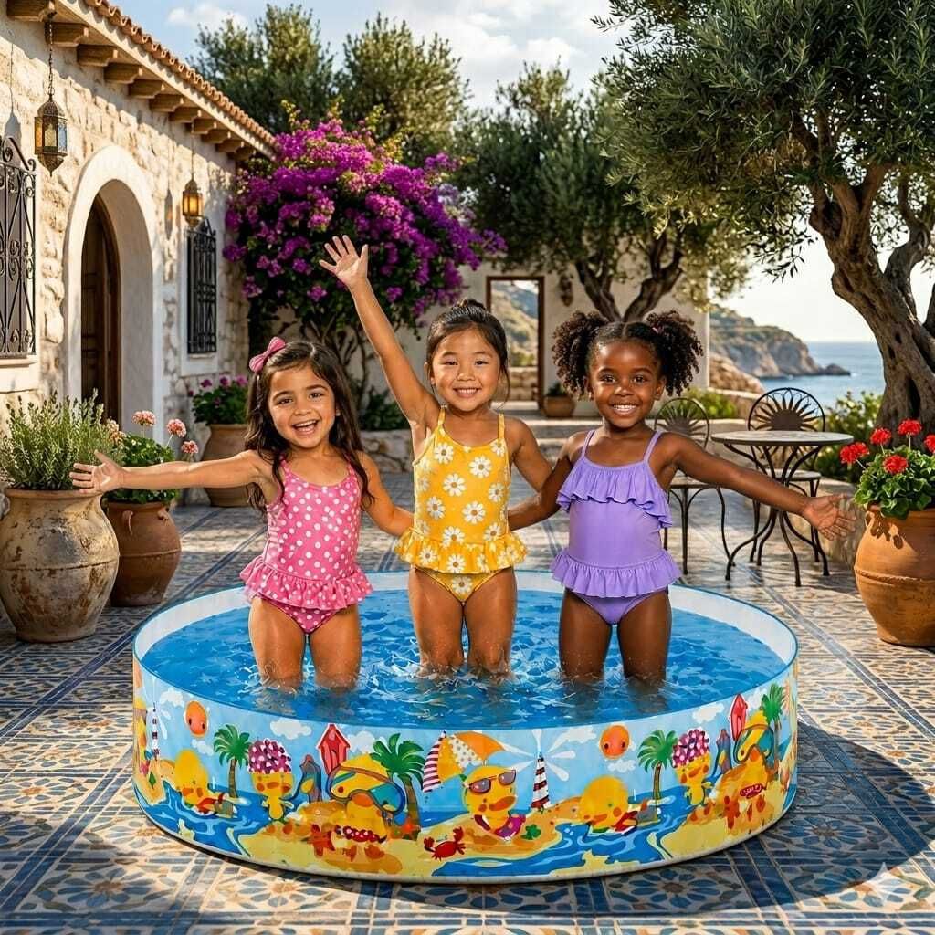 intelligent Pool For Kids - 5 Feet Inflatable(IND*129) Swimming Pool Inflatable Swimming Pool-picture-27