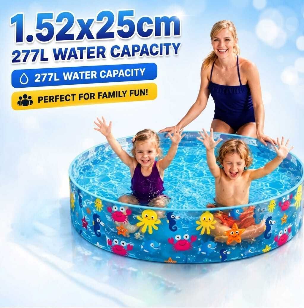 intelligent 5 feet Round Swimming Pool(IND*707) Baby Bath Tub for kids Inflatable Swimming Pool-picture-18