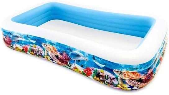 PVC Swimming Pool With PumpLittlebloom7137 Inflatable Swimming Pool-image-5
