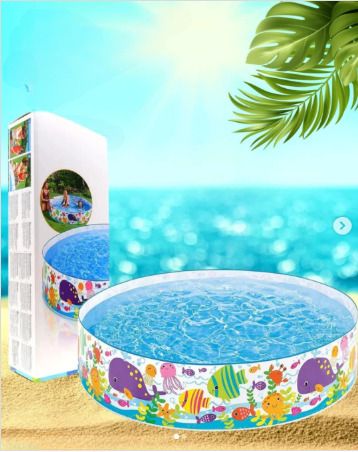 intelligent 5 feet Bath tub, Water Pool for(IND*0512) Kids Inflatable Swimming Pool-picture-20