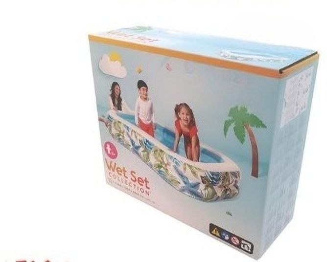 Tropical Swim Center (IND*8923)Family Pool With Free Electric Pump Inflatable Swimming Pool-image-15