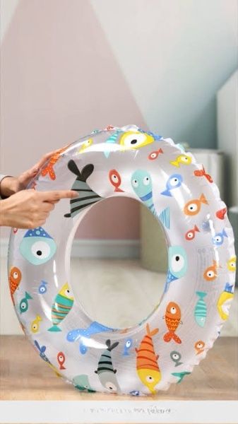 tiny tales Swimming Tube Lively Print Swimming (IND*7412) Pool Tube Inflatable Swimming Safety Tube-picture-41