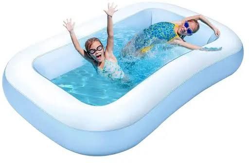 tiny tales 5ft Baby Pool Rectangle Kids Plastic (IND*6512) Swimming Pool Inflatable Swimming Pool-picture-25