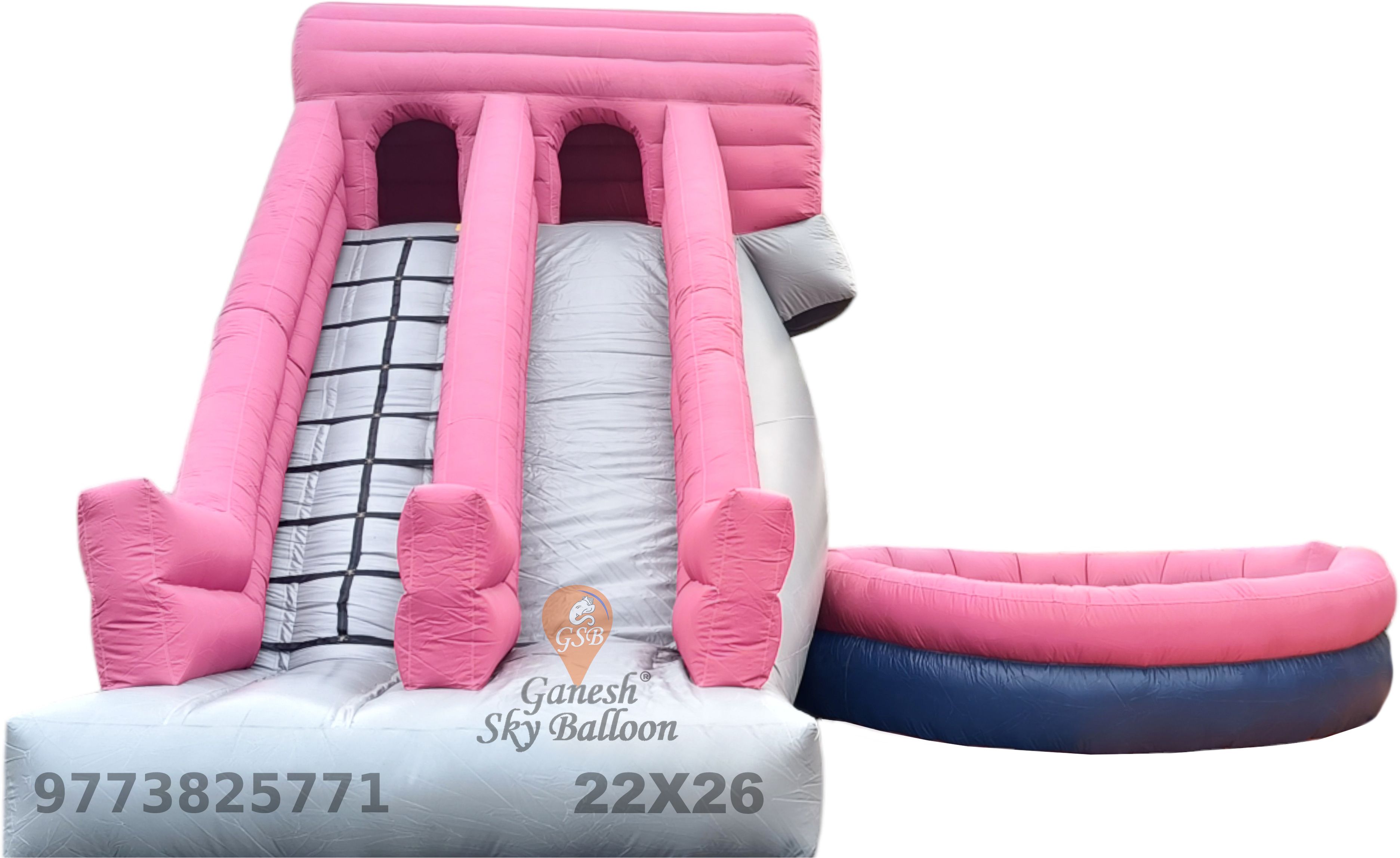 Inflatable Slide Bouncy With Size Of 22x26 Feet Large Inflatable Hoppers & Bouncer