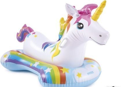 Magical Unicorn Ride-On Inflatable Pool Float Inflatable Swimming Safety Tube-image-41