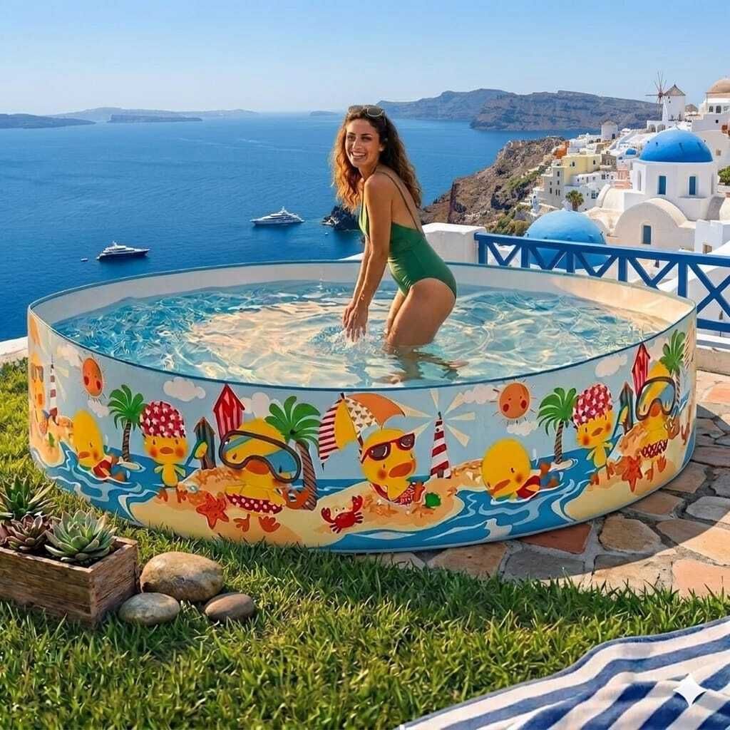 5 Feet Inflatable(IND*59) Swimming Pool Inflatable Swimming Pool-image-4